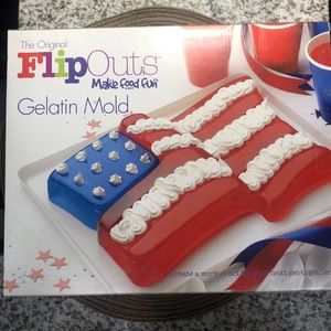 FlipOuts Gelatin Mold Flag